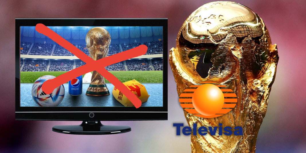 ¡No más anuncios en el mundial!