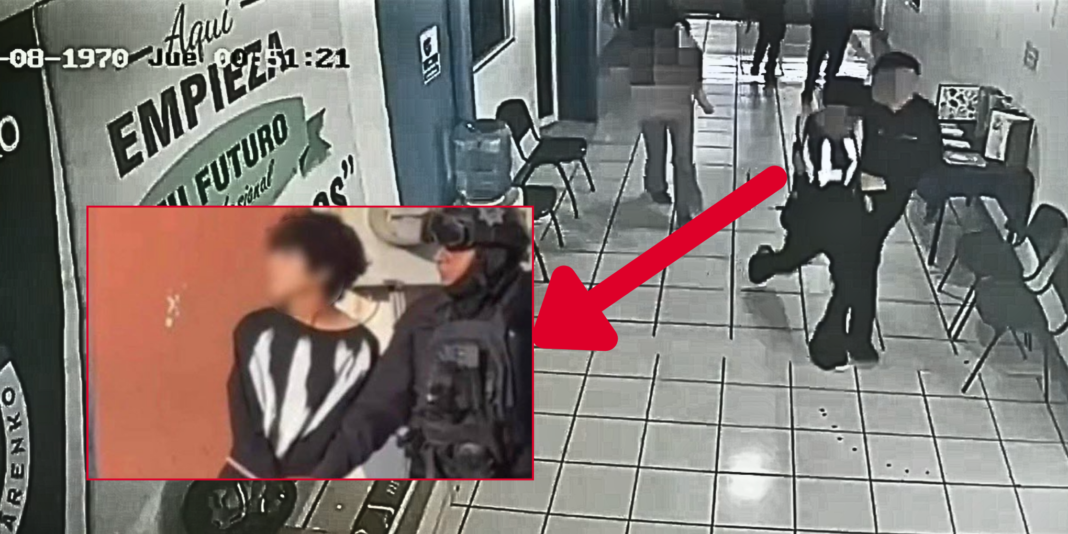 Nuevo vídeo del ataque escolar en Michoacán