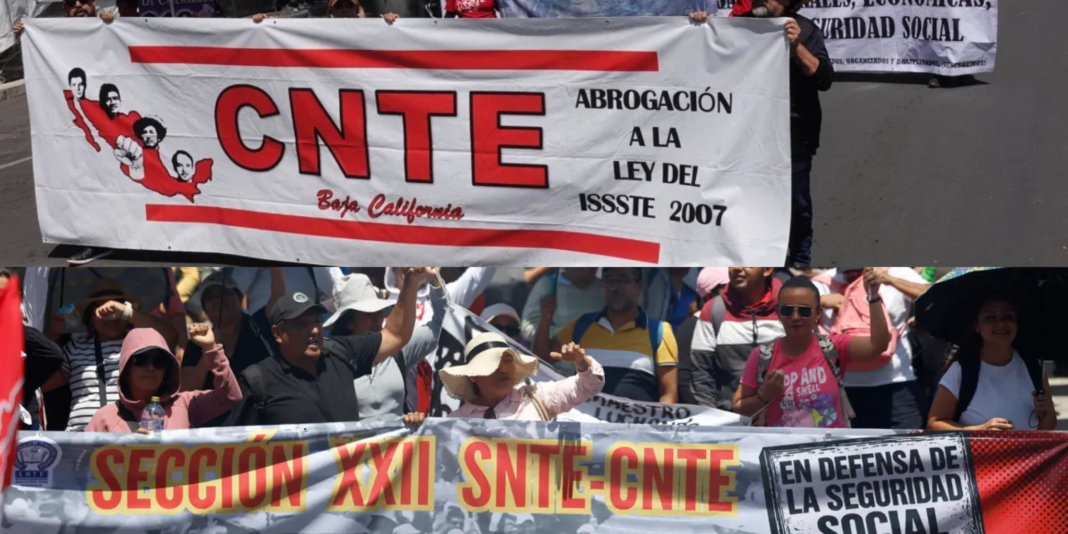 ¡Huelga en CNTE! Usarán el mundial para visibilizar sus protestas