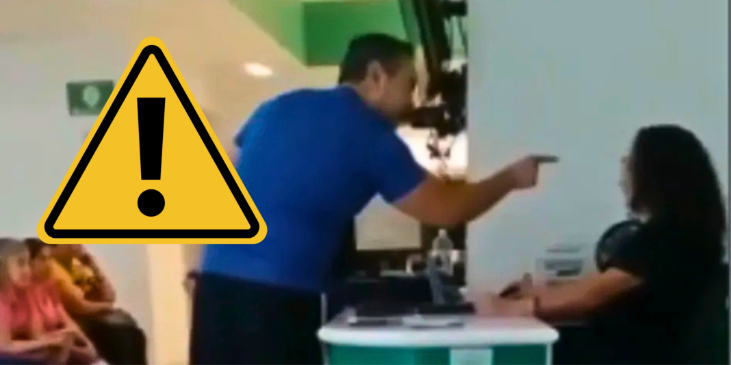 Hombre amenaza de muerte a trabajadora del IMSS por ineficiencia